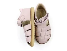 Pom Pom sandal lavender med velcro